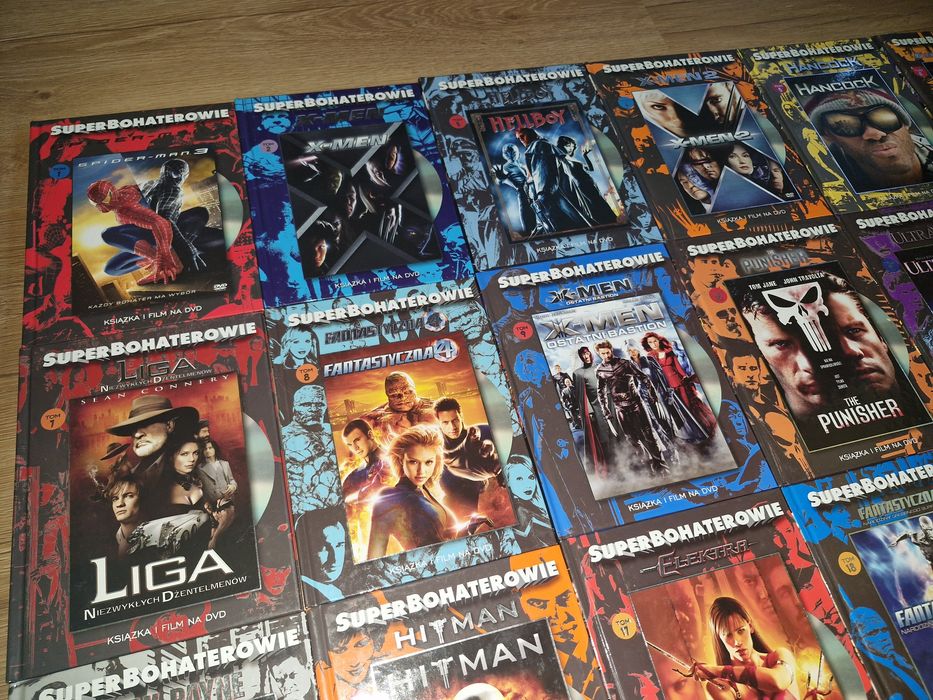 Filmy kolekcja Superbohaterowie