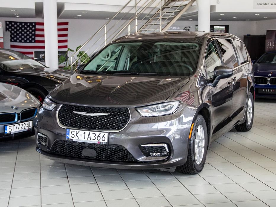 Chrysler Pacifica Touring L 7os Temp Aktywny Skóra Kamera Czujniki Martwe Pole FV23%