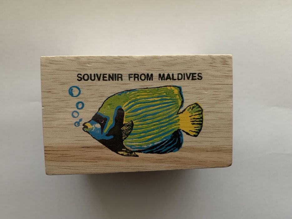 Деревянная коробка для чая Мальдивы