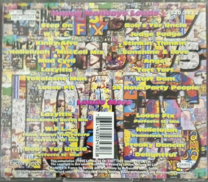 CD Duplo Happy Mondays ‎– Loads… And Loads More
