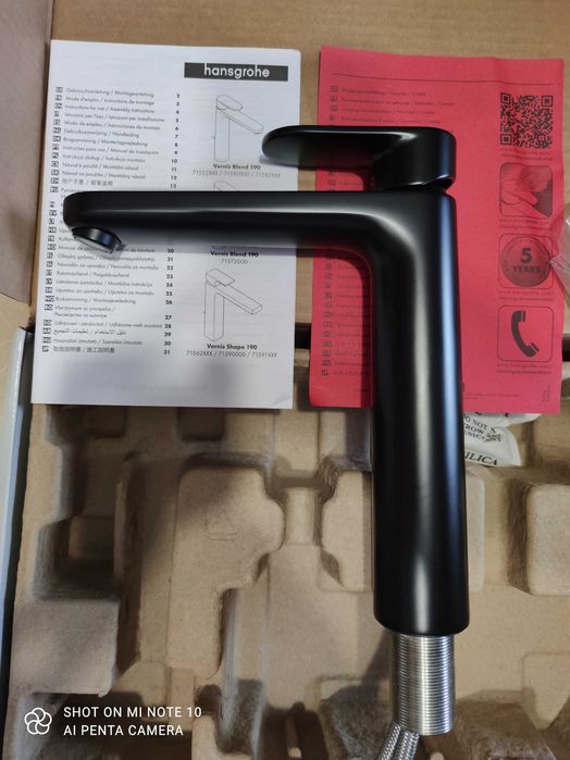 Torneira casa banho Hansgrohe Vernis Blend TS190