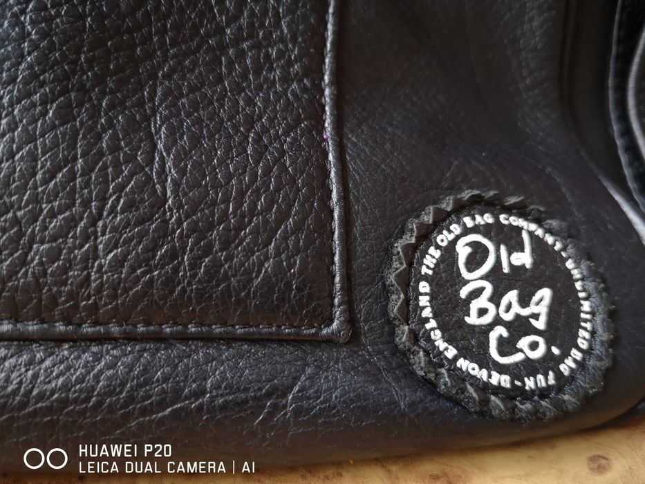 Сумка шкіряна OLD BAG Co чорна