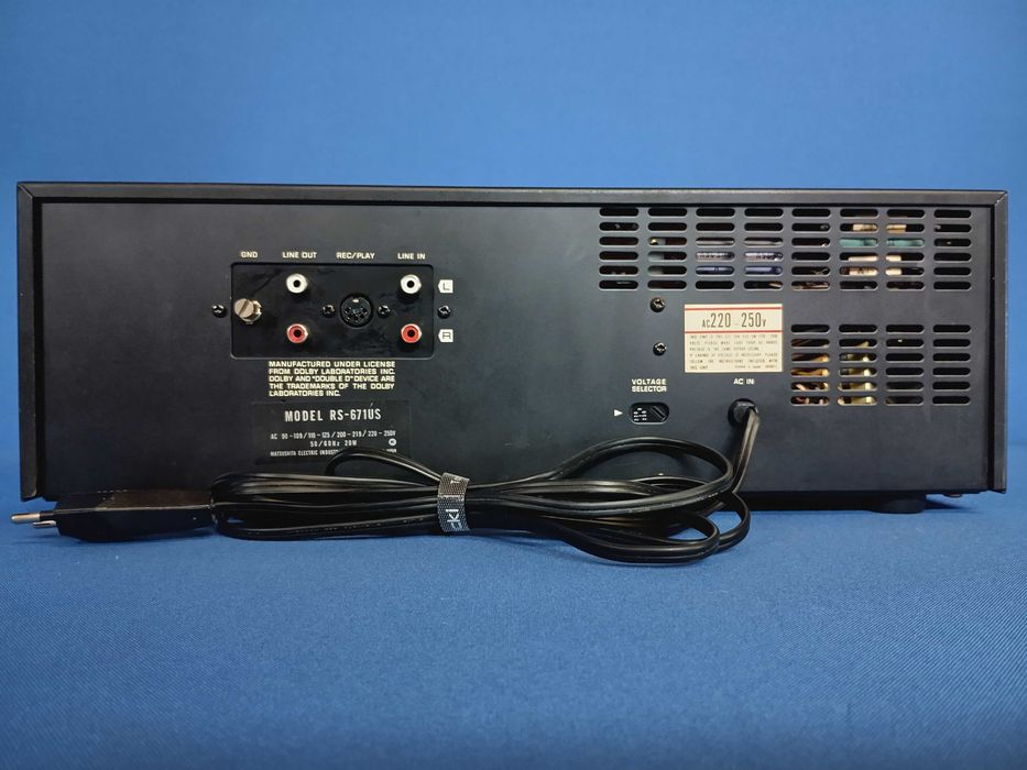 deck cassetes TECHNICS RS-671US
