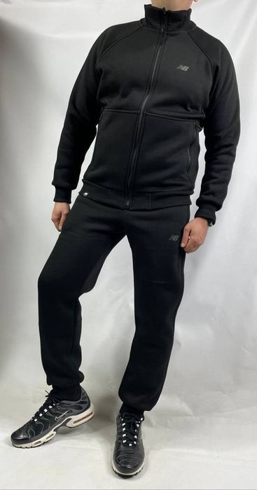 Мужской спортивный костюм New Balance зимний на флисе