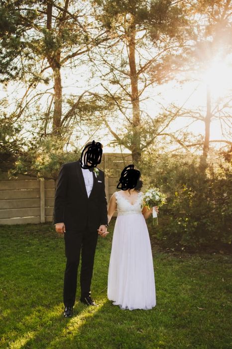 Suknia ślubna biała