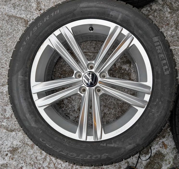 Alufelgi Koła VW Tiguan II 18 cali 5NA 8mm Sebring 5x112