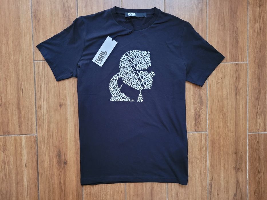 Bluzka Koszulka T shirt Męski Karl Lagerfeld L