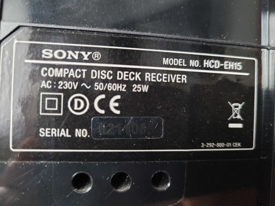 Mikro wieża    SONY