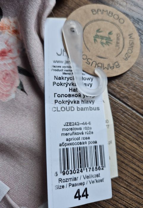 Body i czapeczka bambus 44 Nowe