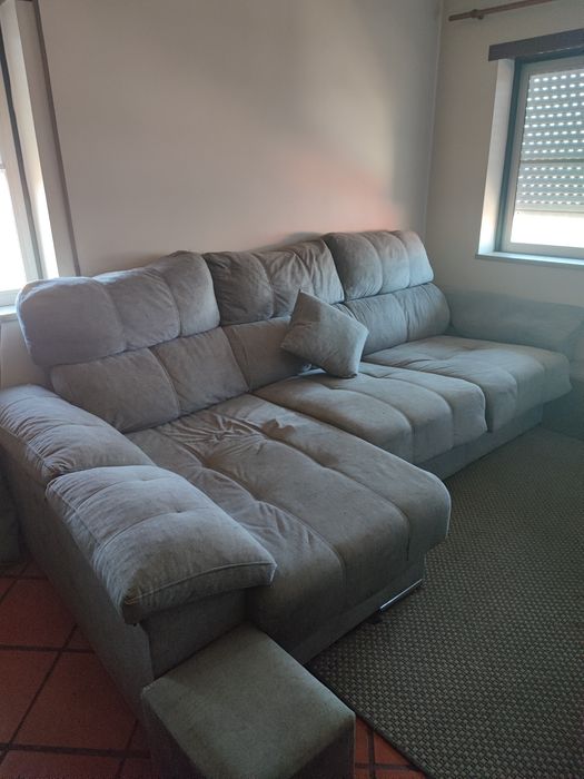 SOFÁ Chaise Longue Cinza - 300€