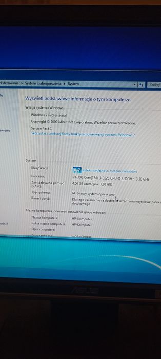 Zestaw komputerowy+ monitor