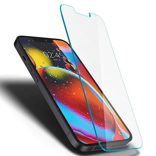 2x Szkło Hartowane Spigen Glas.tr ”EZ Fit” do iPhone 13 / 13 Pro / 14