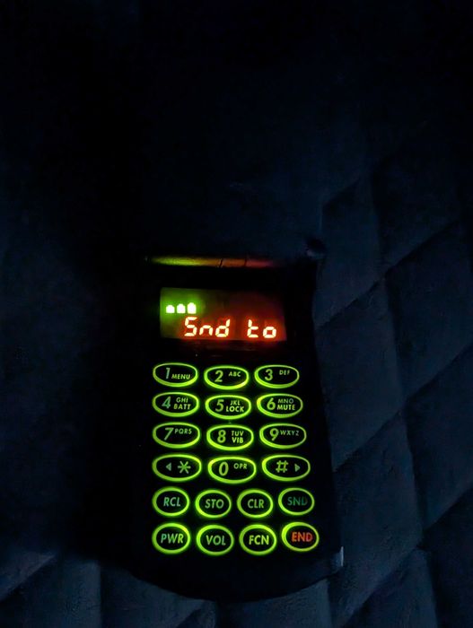 Motorola StarTac 3000 CDMA Flip LED Мобильный телефон Комплект Раритет