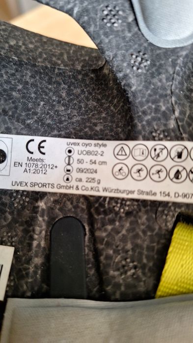 Kask dziecięcy uvex Oyo Style 50-54 cm