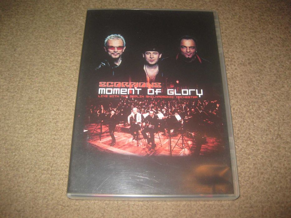DVD dos Scorpions "Moment Of Glory"