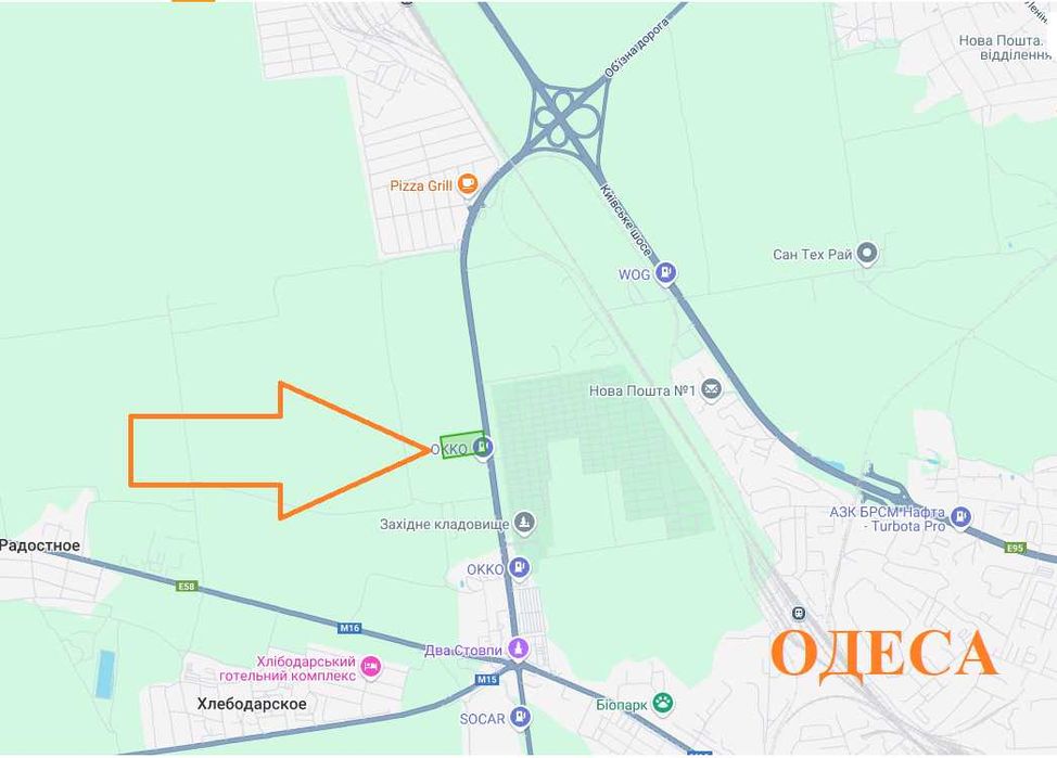 Краща пропозиція на окружній Одеси під комерцію