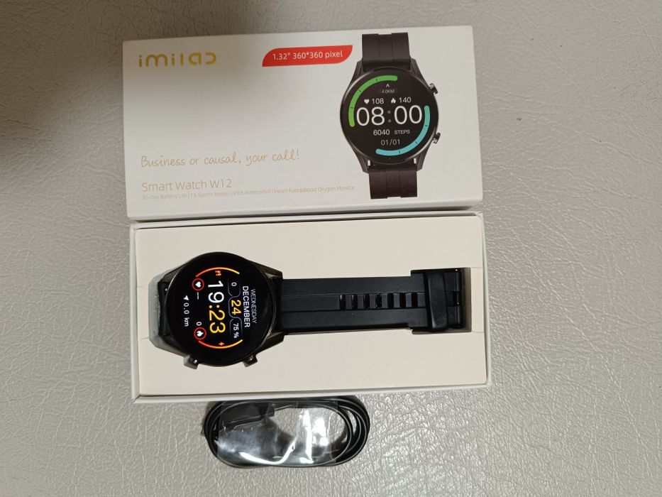 Смарт-часы Xiaomi IMILAB W12 Black