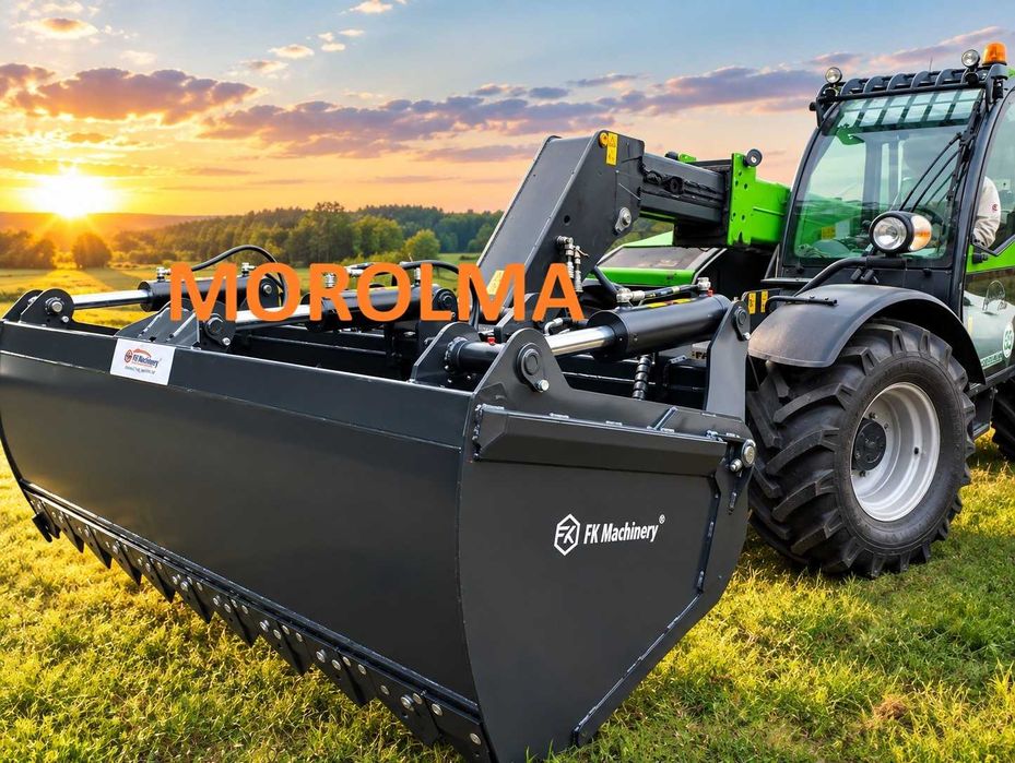 Wycinak do kiszonki MAXI POWER 2,05 / 2,25 m FK MACHINERY XLCB/XLSC łyzko-wycinak łyżka z wycinakiem widły z wycinakiem