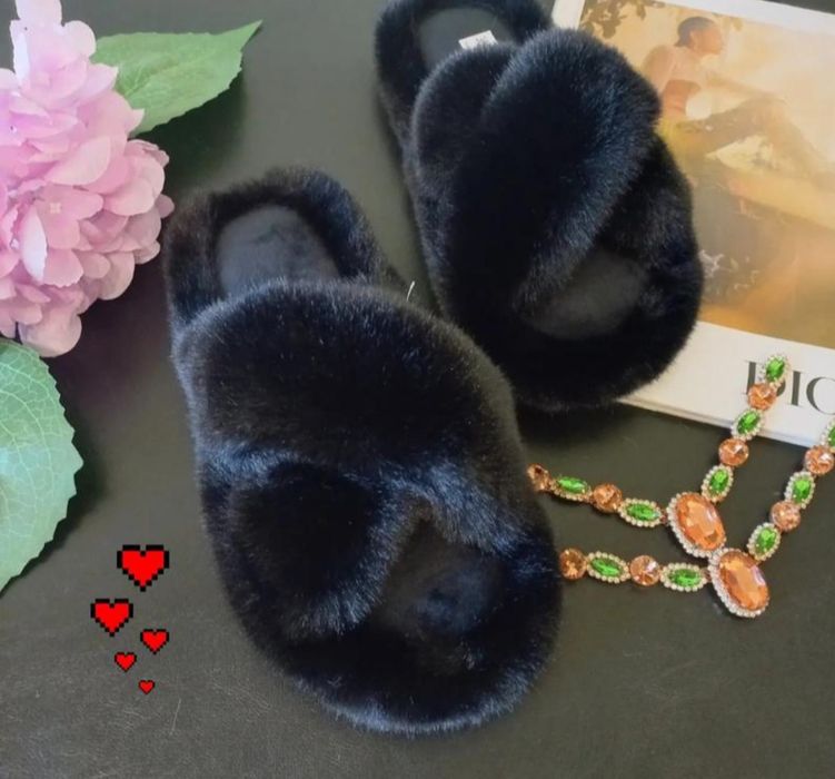 Пухнасті тапочки 36/37.38/39.40/41