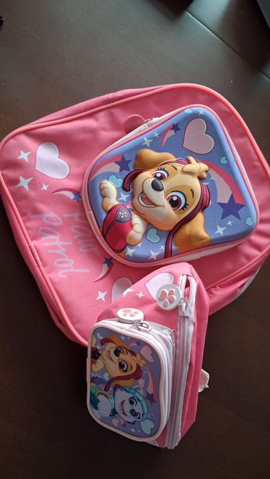 Plecak i  nerka dla dziewczynki