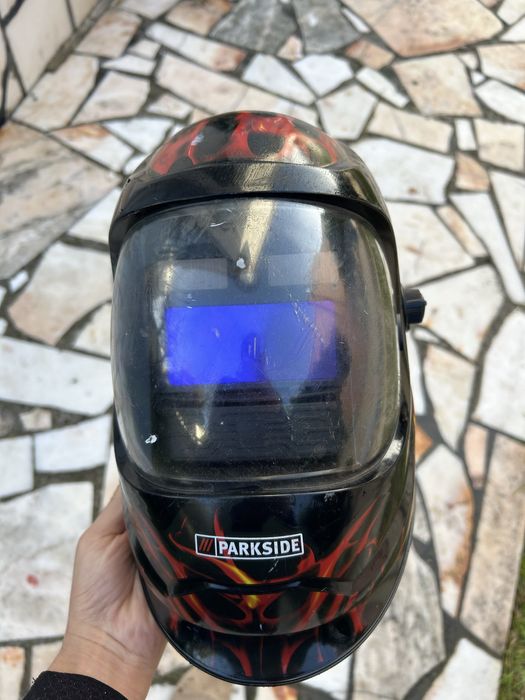 Máscara de soldar automática