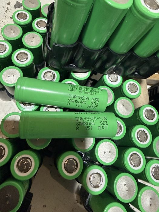 ВИСОКОТОКОВІ акумулятори 18650 фірми Samsung 25R..2500mah
