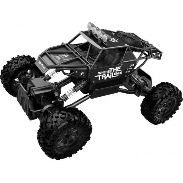 Автомобіль на р/к Sulong Toys 1:14 Off-Road Crawler Where The Trail Ends Матово-чорний (SL-121RHMBl)