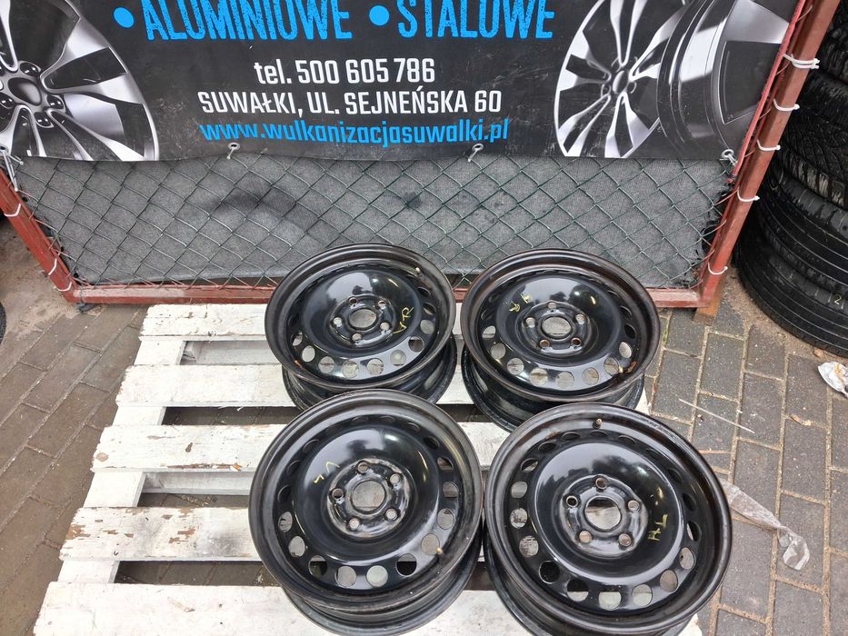 4x felgi stalowe R15 5x108 Ford C-Max Mondeo Focus Volvo V40 V50 V60