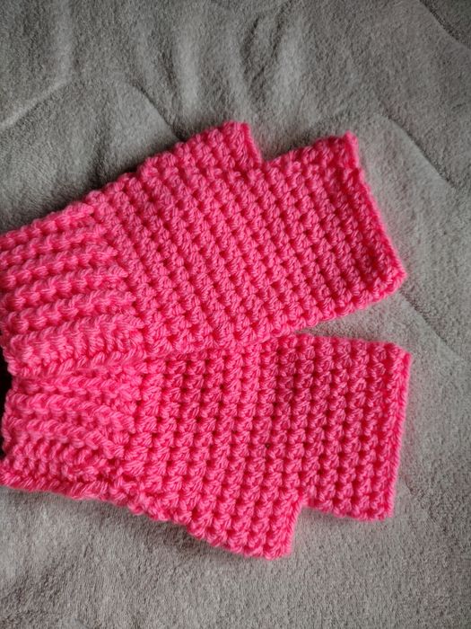 Mitenki rękawiczki bez palców