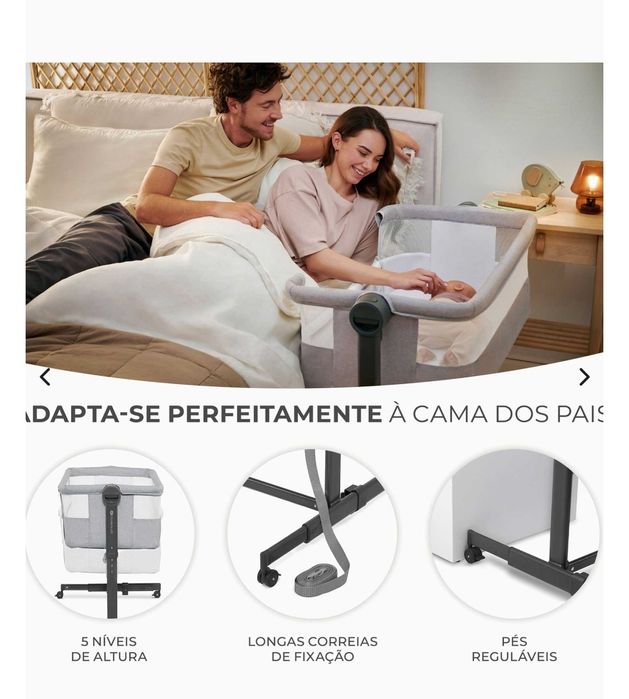 Berço kinderkraft nestee up 2