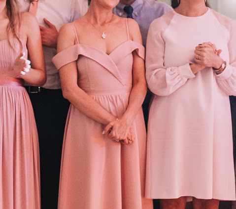 Sukienka Emo  - Elizabeth- pudrowy róż