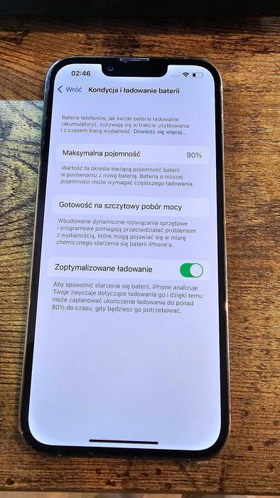 Iphone 13 Pro 128Gb gold Bat:90% Gwarancja/SklepGSM/Lwsk