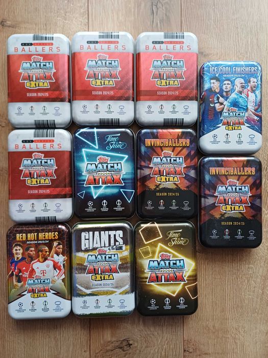 puszka match attax duża