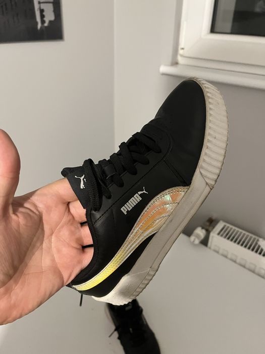 Buty Puma damskie czarne EU 38 (24 cm) oryginalne, dobry stan