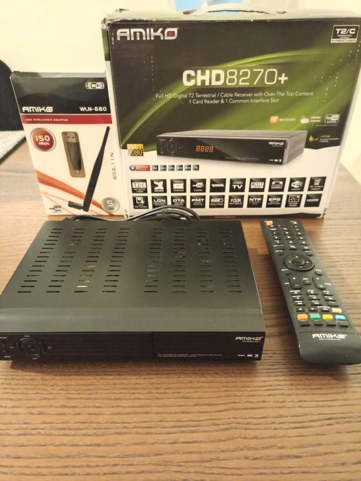 Box Amiko CHD8270+ 100% funcional com Pen Wi-fi gratuita64284293128194121