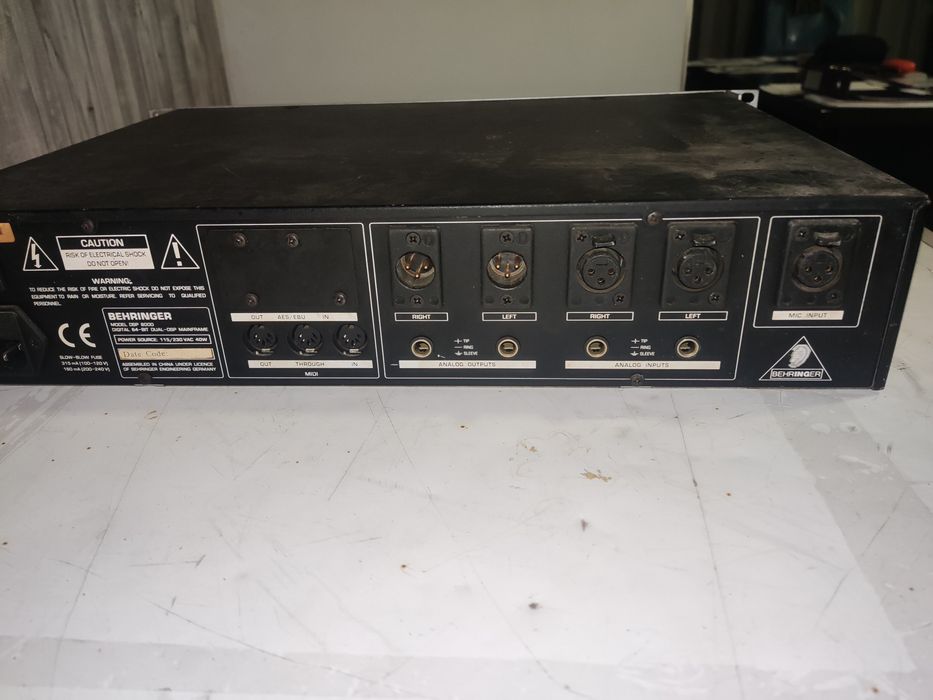 Behringer Ultra Curve  Processador Crossover DSP