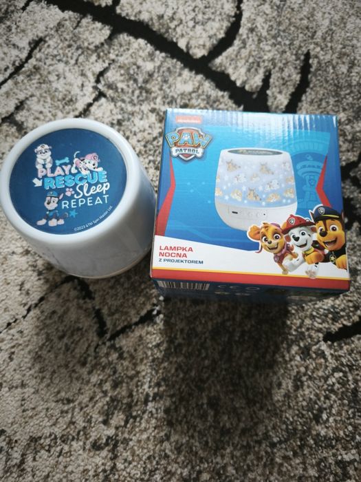 Lampka nocna Psi Patrol z projektorem
