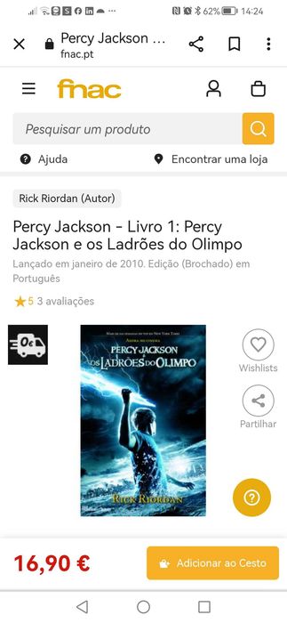 Percy Jackson e os Ladrões do Olimpo