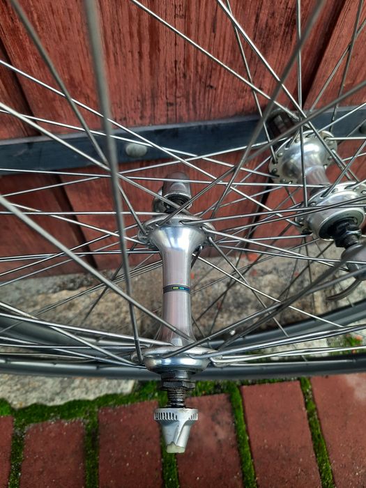 koła szosowe 28" shimano 600 tricolor / wolber tx profil stożki 7s cu1