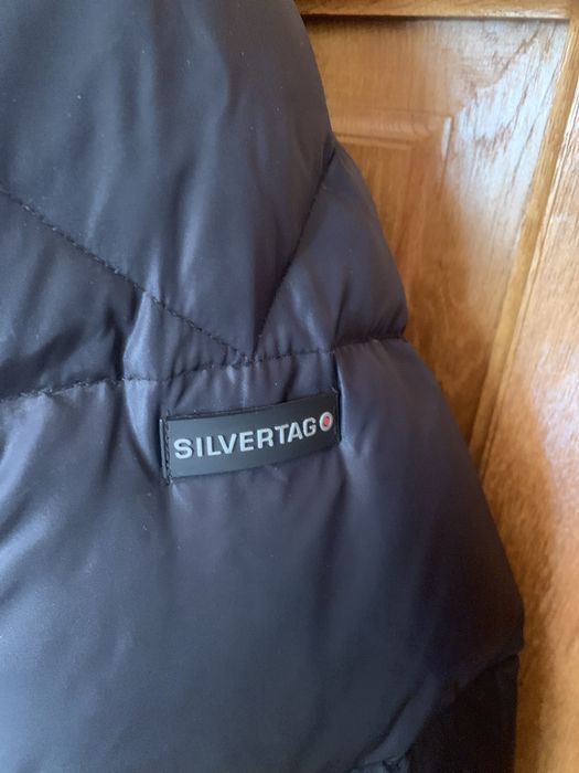 Швейцарський Пуховик Пухова тепла куртка Silvertag-tech