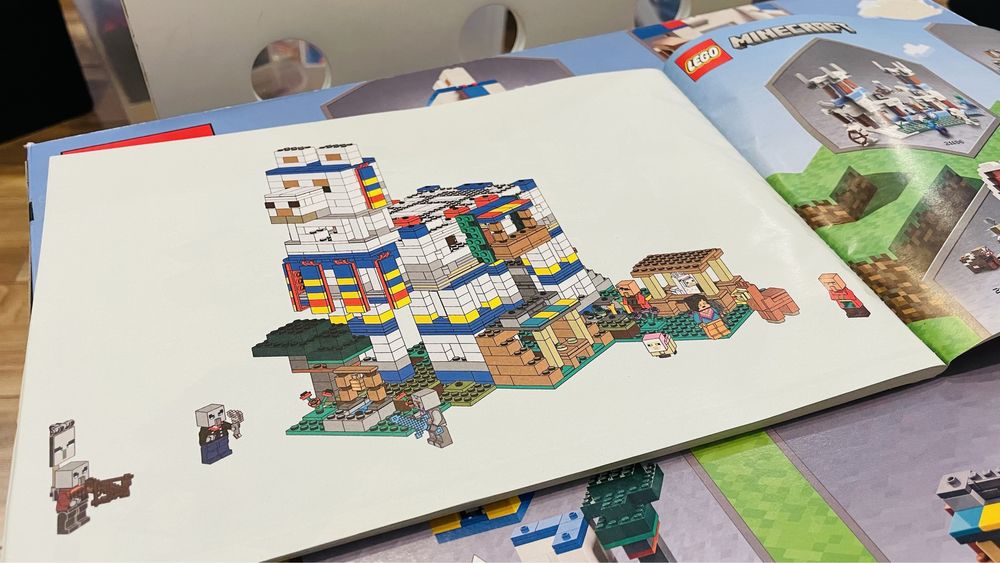 Kompletne Lego 21188 Wioska Lamy pudelko instrukcja UNIKAT minecraft