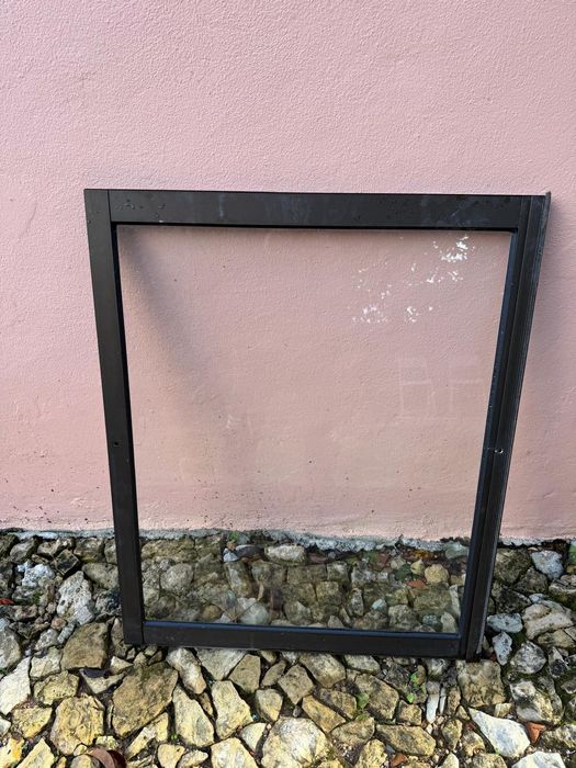 Janelas Alumínio Castanho