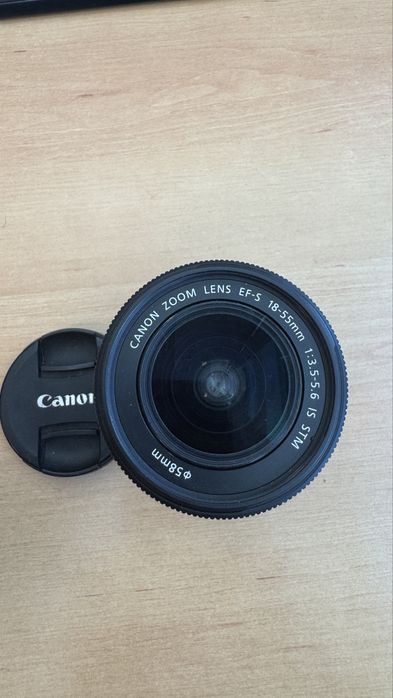 Canon 750D + lente 50mm + lente 18-55mm +2 baterias