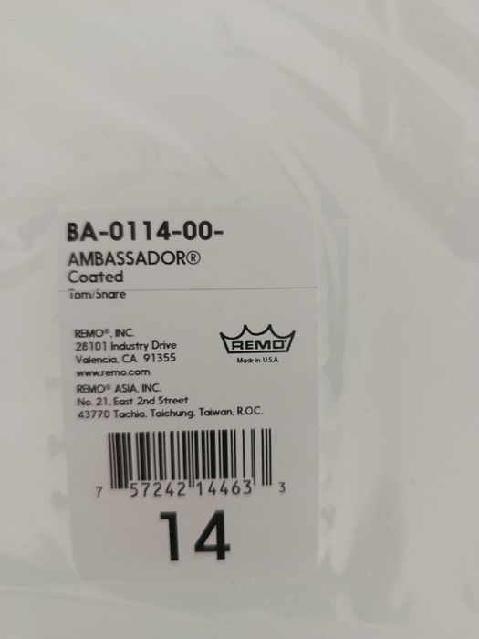 Peles de bateria Remo USA