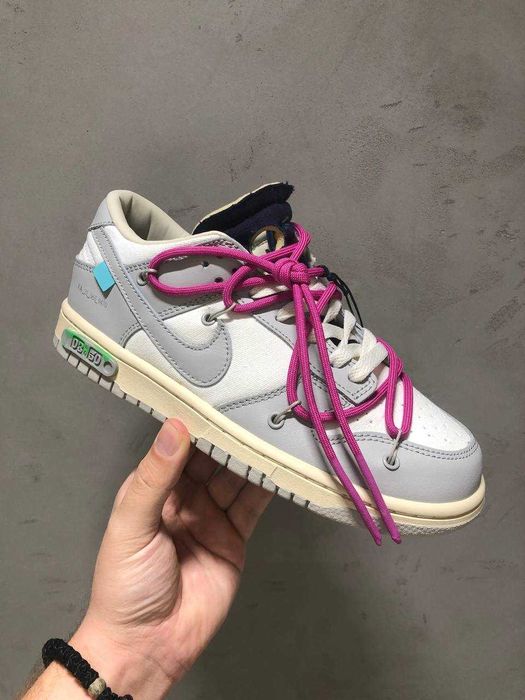 Off-white X Dunk Purple Laces