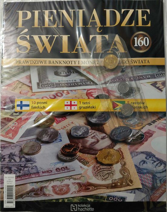 Kolekcja "Pieniądze Świata" nr 154 do 180