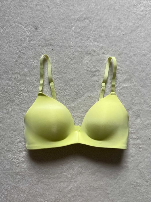 Primark cytrynowy biustonosz bez fiszbinów stanik 70c