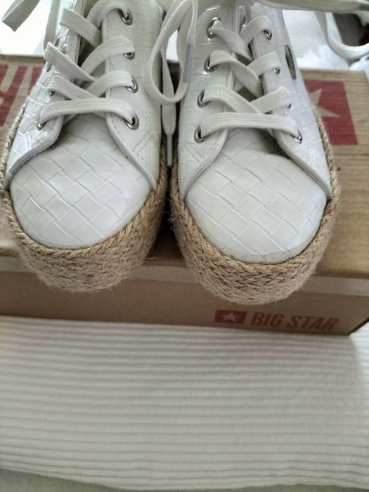 Espadryle białe big star