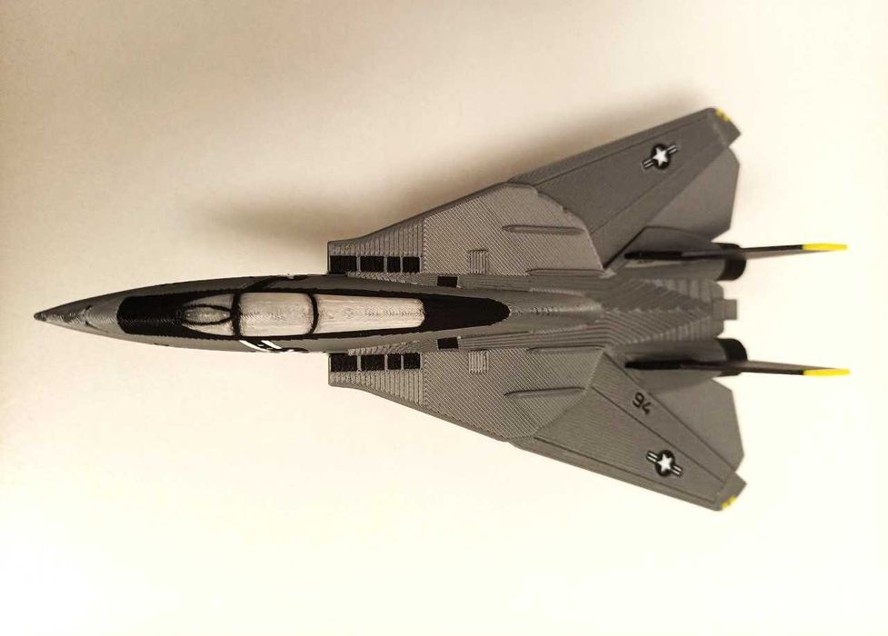 Модель літака F-14 Tomcat, конструктор, 3d друк