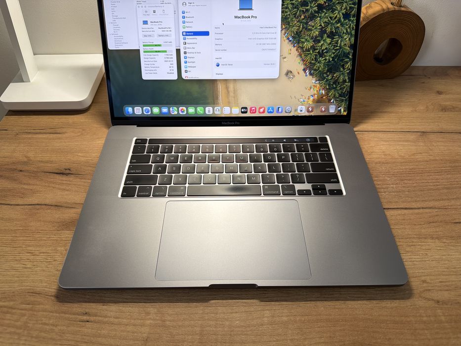MacBook Pro 16 2019 Intel i9 32GB 1TB SSD Radeon 4Gb